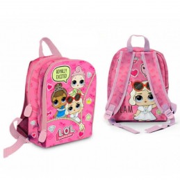 Ghiozdan LOL Surprize Royally Excited cu design papusa LOL 32 cm Prescolari