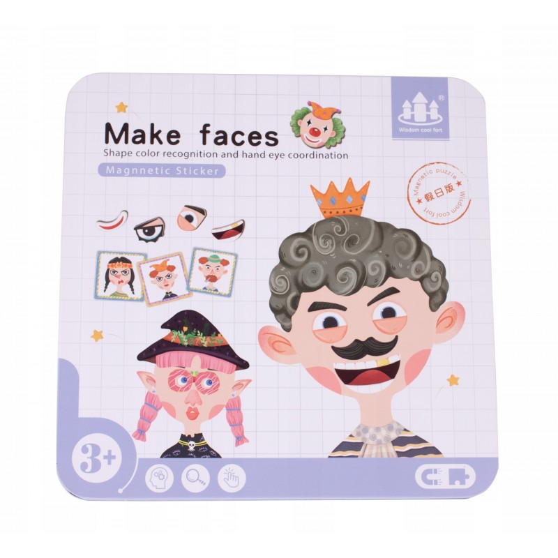 Joc creativ MalPlay "Chipul personajului" 73 piese